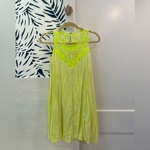 Lilly Pulitzer Cammie Trapeze Dress Size XS Lemondrop